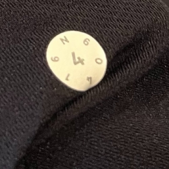 LULULEMON ATHLETICA Fleece Please Pullover Hooded Sweatshirt Black size 4 - Picture 11 of 16